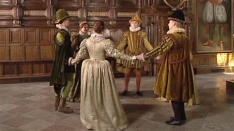 tudor people dancing.